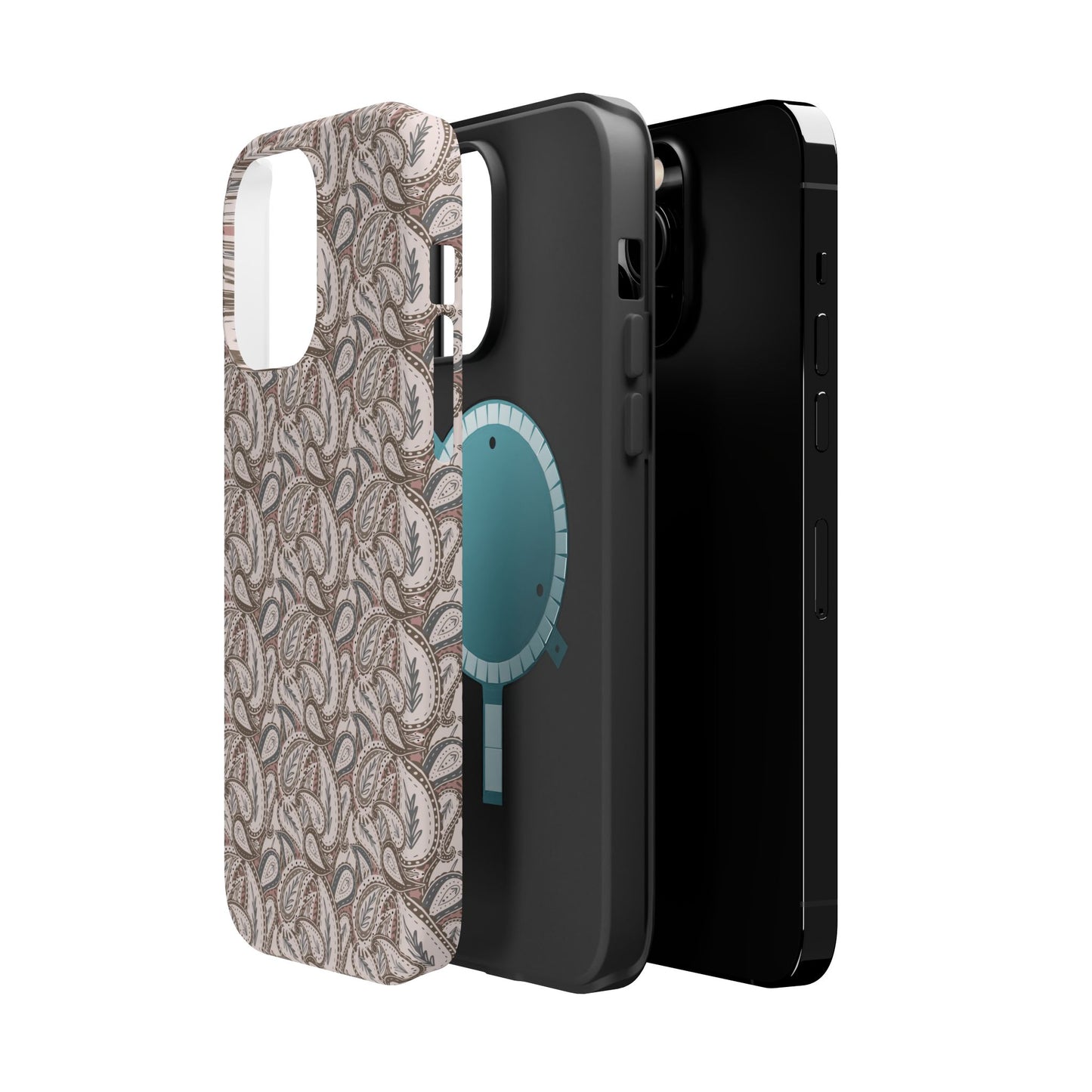 Paisley Phone Case - Brown