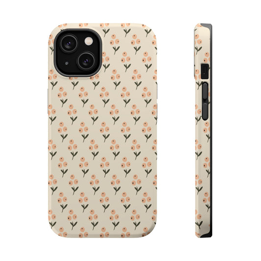 The Willow Berry Phone Case - Cream