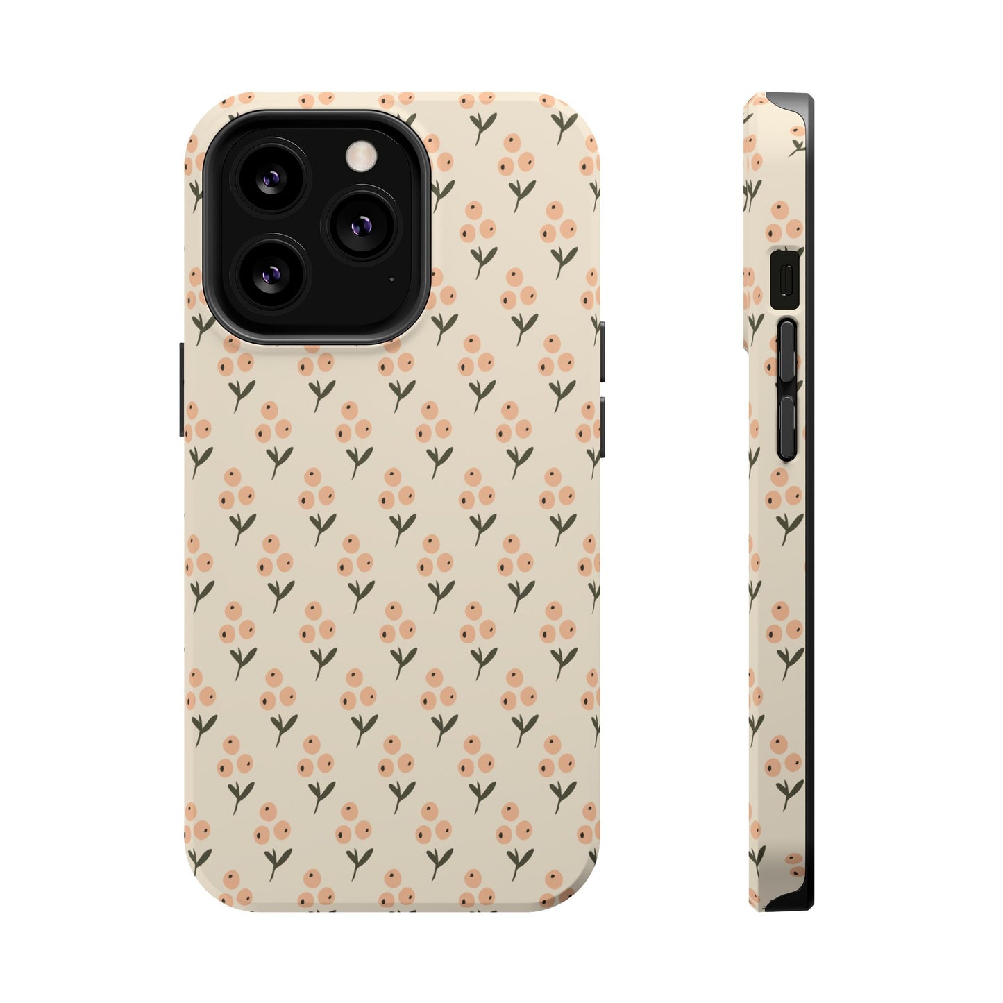 The Willow Berry Phone Case - Cream