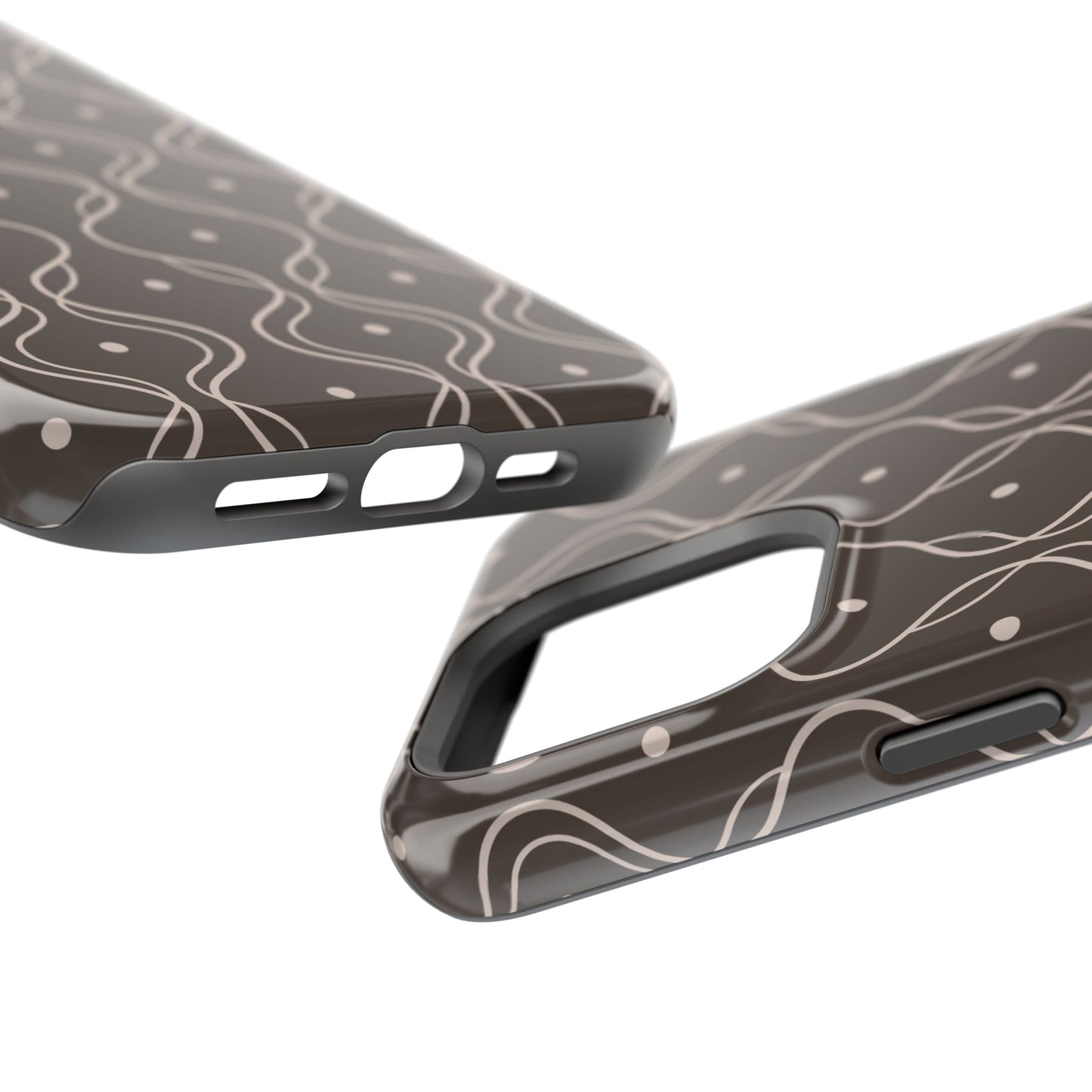 Soft Wave Phone Case - Brown