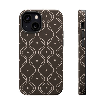 Soft Wave Phone Case - Brown