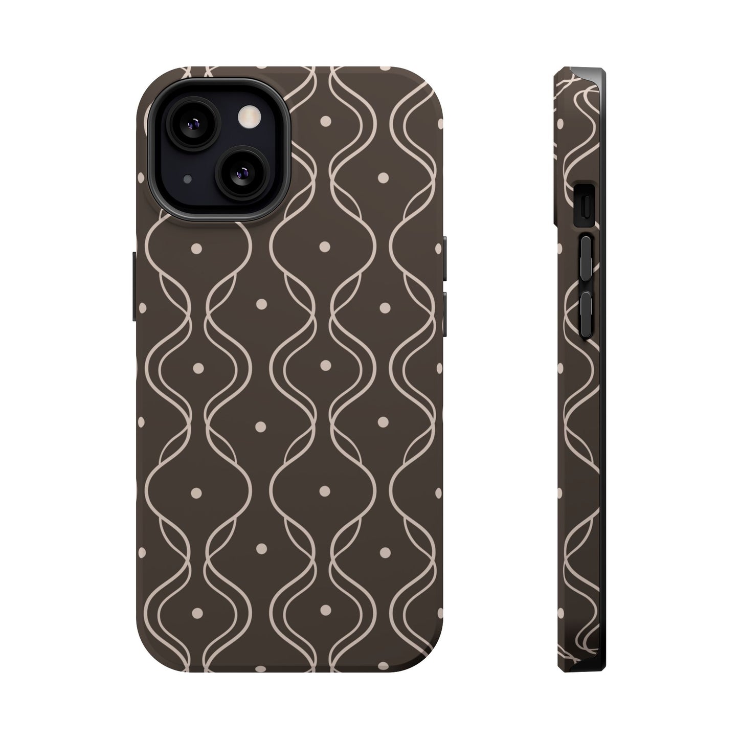 Soft Wave Phone Case - Brown