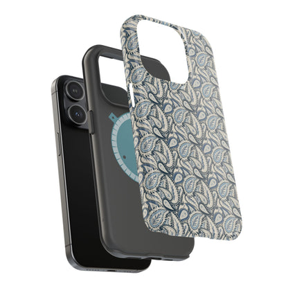 Paisley Phone Case - Blue
