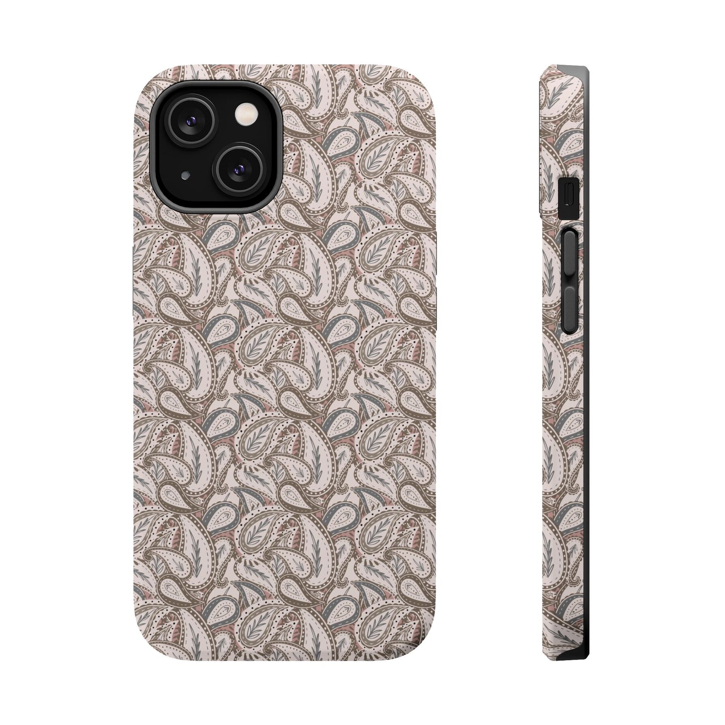 Paisley Phone Case - Brown