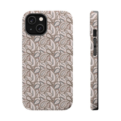 Paisley Phone Case - Brown