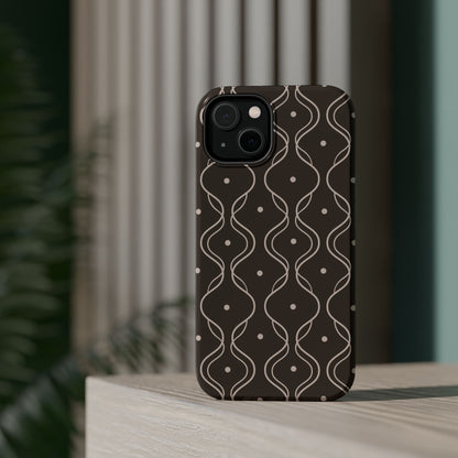 Soft Wave Phone Case - Brown