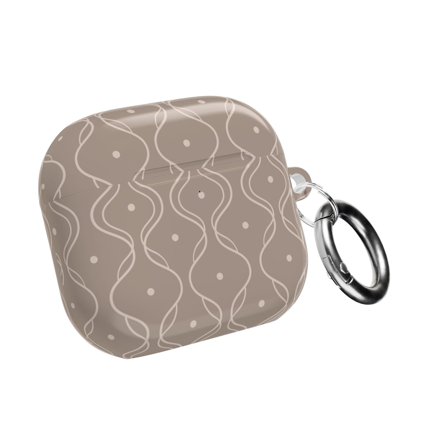 Soft Wave AirPod Case - Taupe