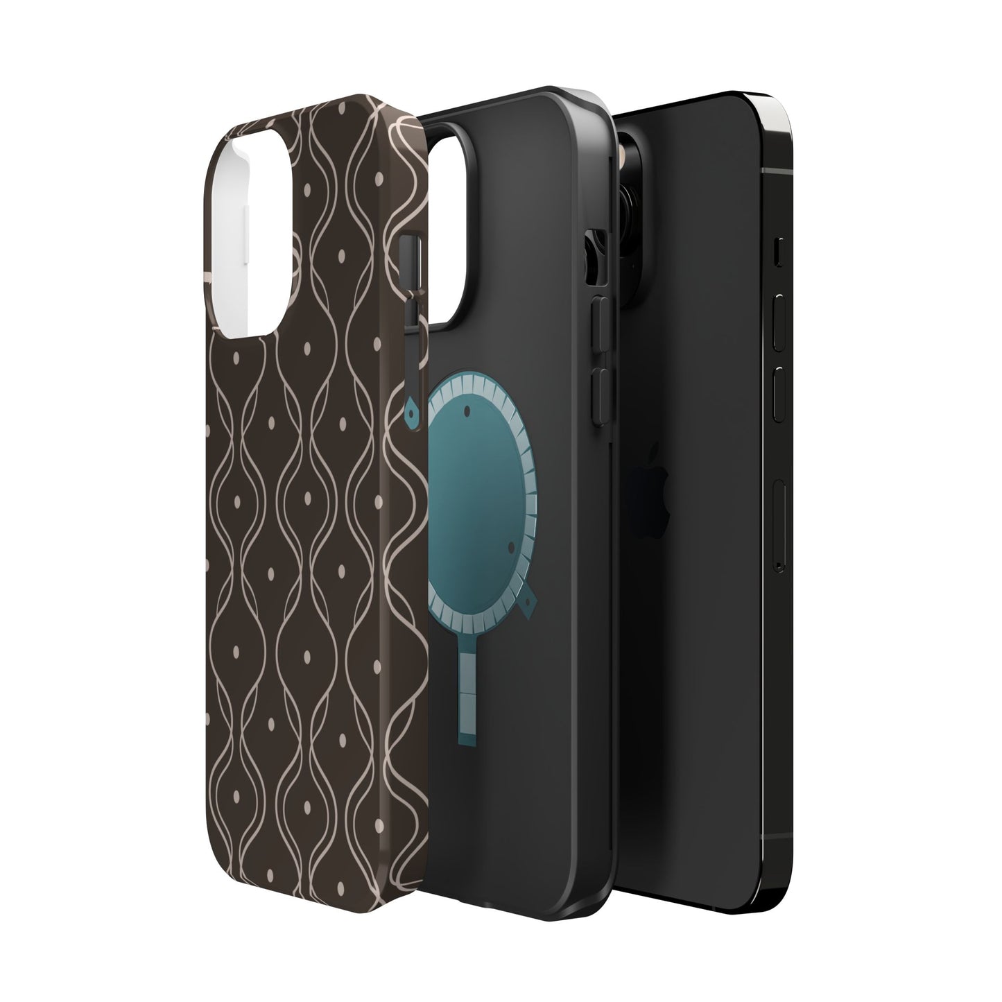Soft Wave Phone Case - Brown
