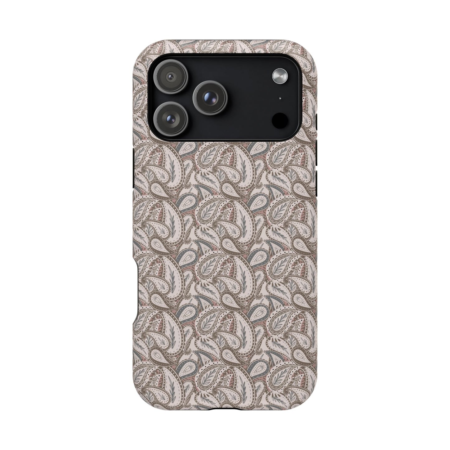 Paisley Phone Case - Brown