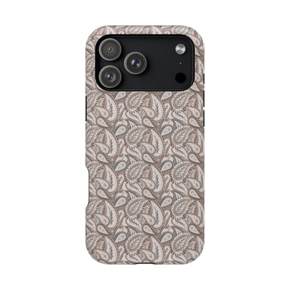 Paisley Phone Case - Brown