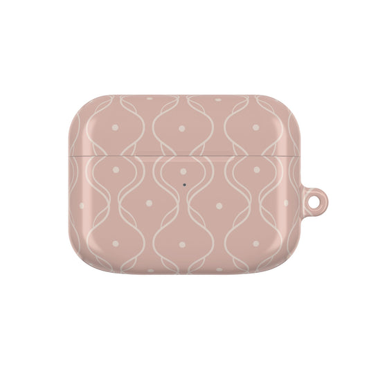 Soft Wave AirPod Case - Pink