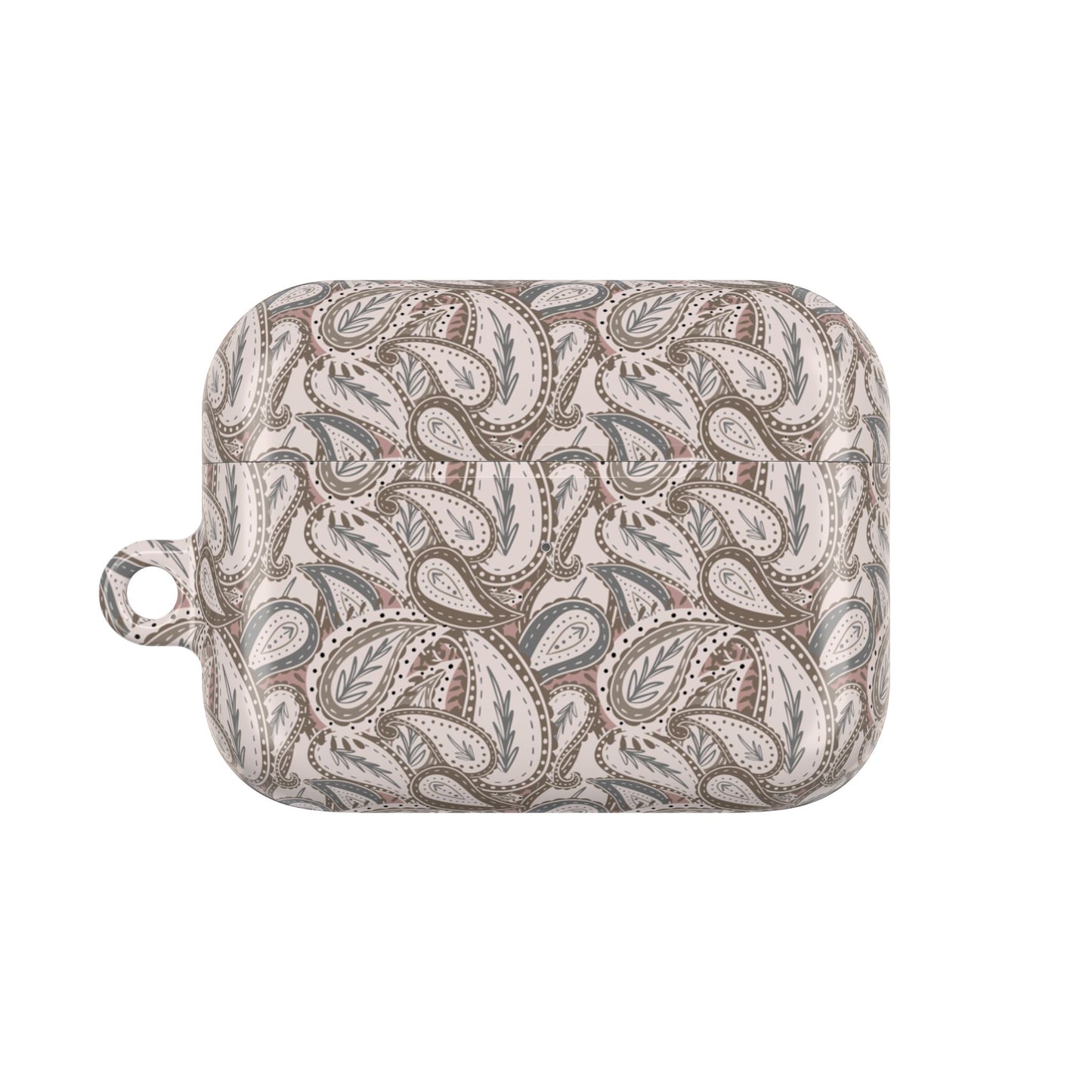 Paisley AirPod Case - Brown