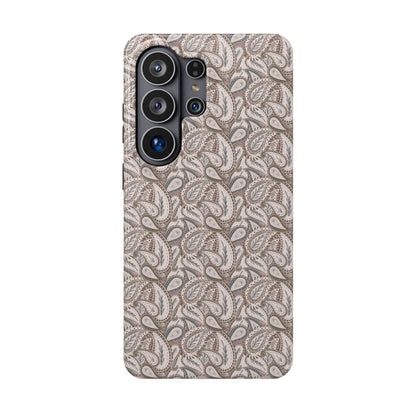 Paisley Phone Case - Brown