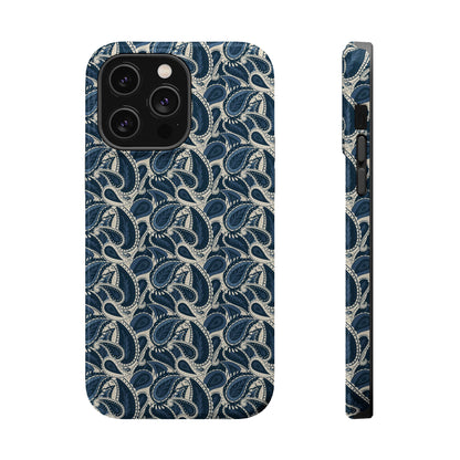Paisley Phone Case - Dark Blue