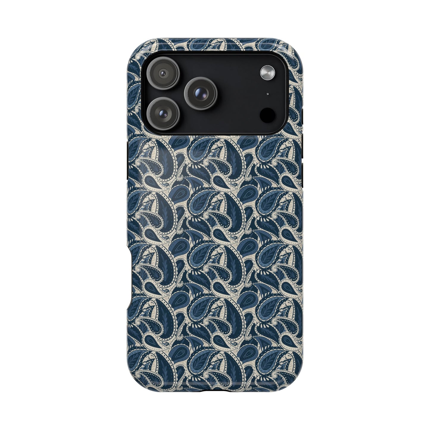 Paisley Phone Case - Dark Blue