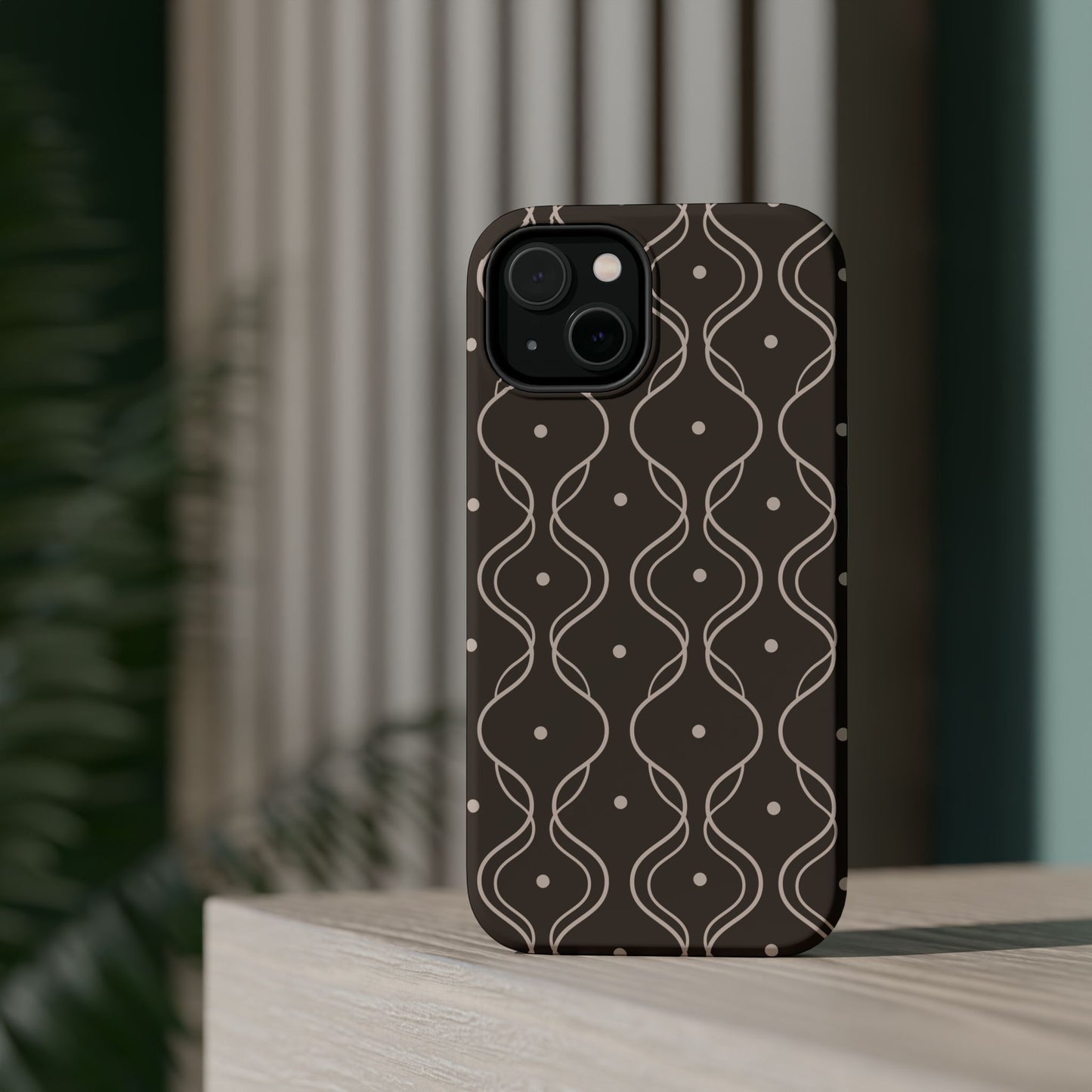 Soft Wave Phone Case - Brown