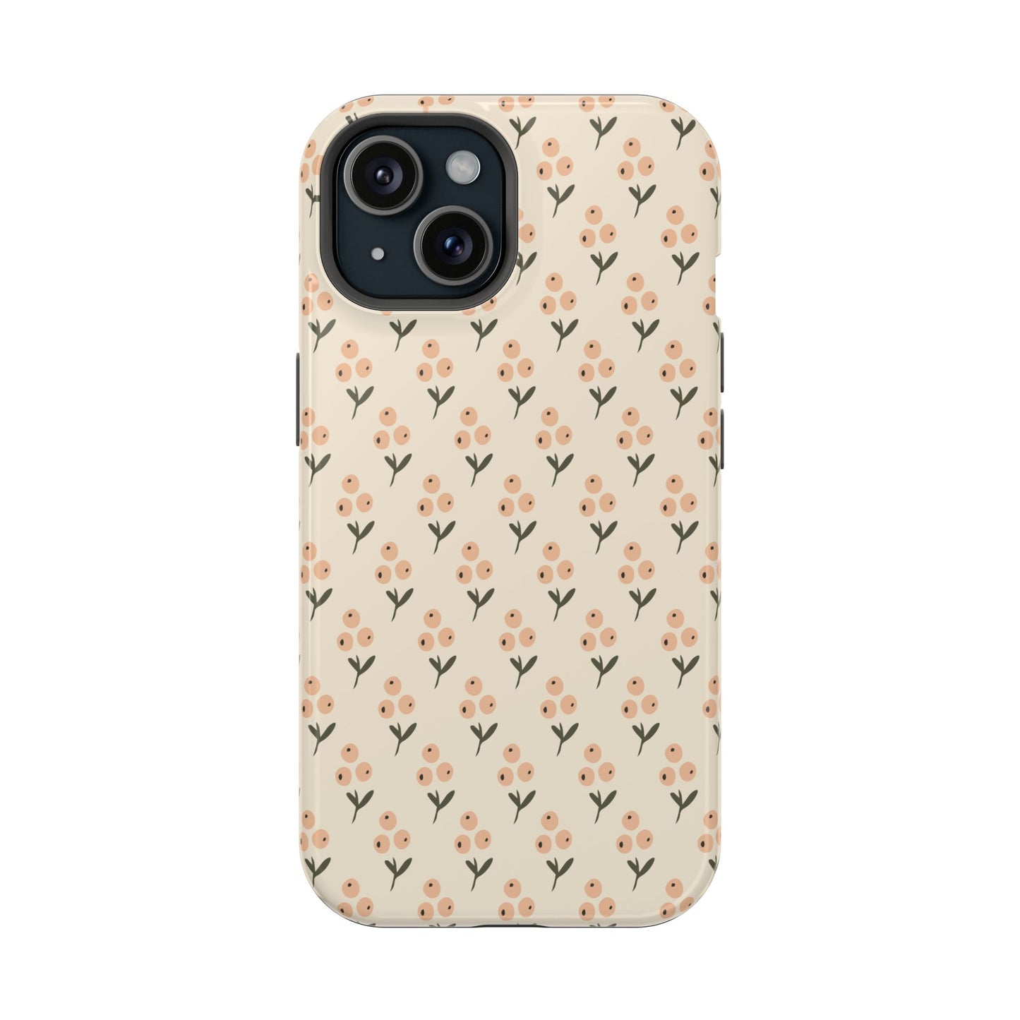 The Willow Berry Phone Case - Cream