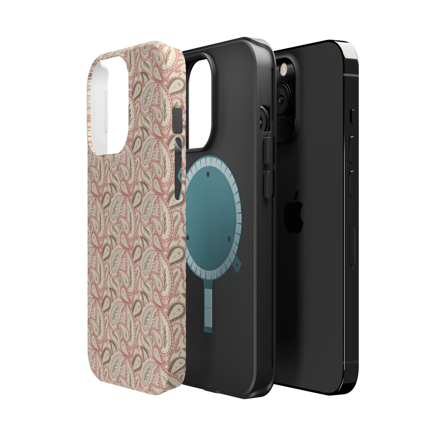 Paisley Phone Case - Blush