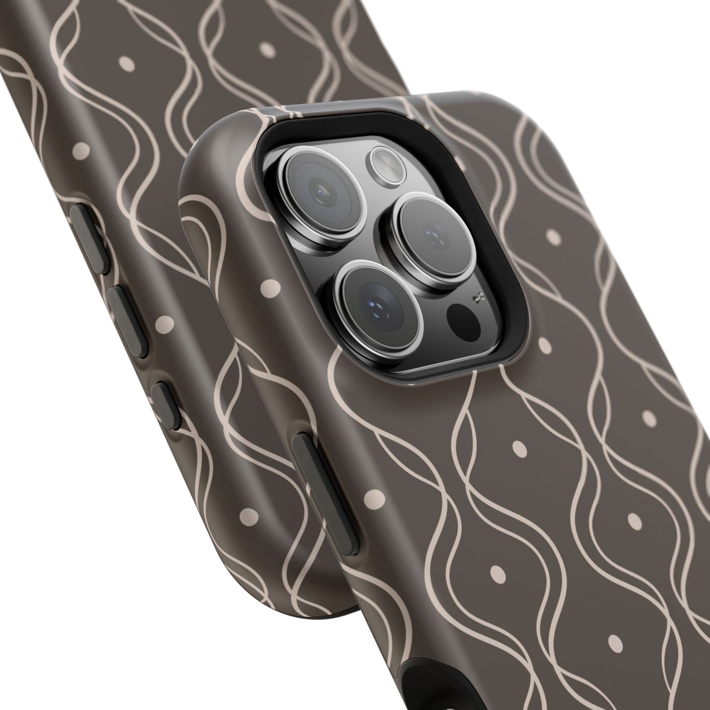 Soft Wave Phone Case - Brown