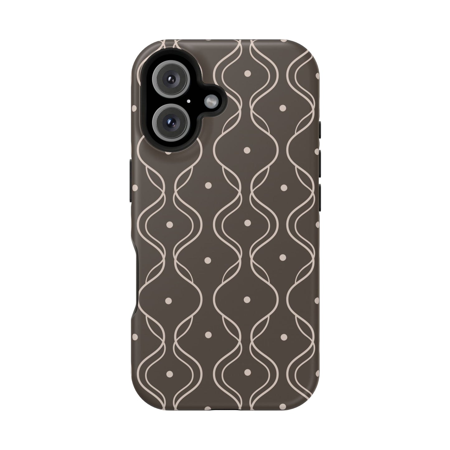 Soft Wave Phone Case - Brown