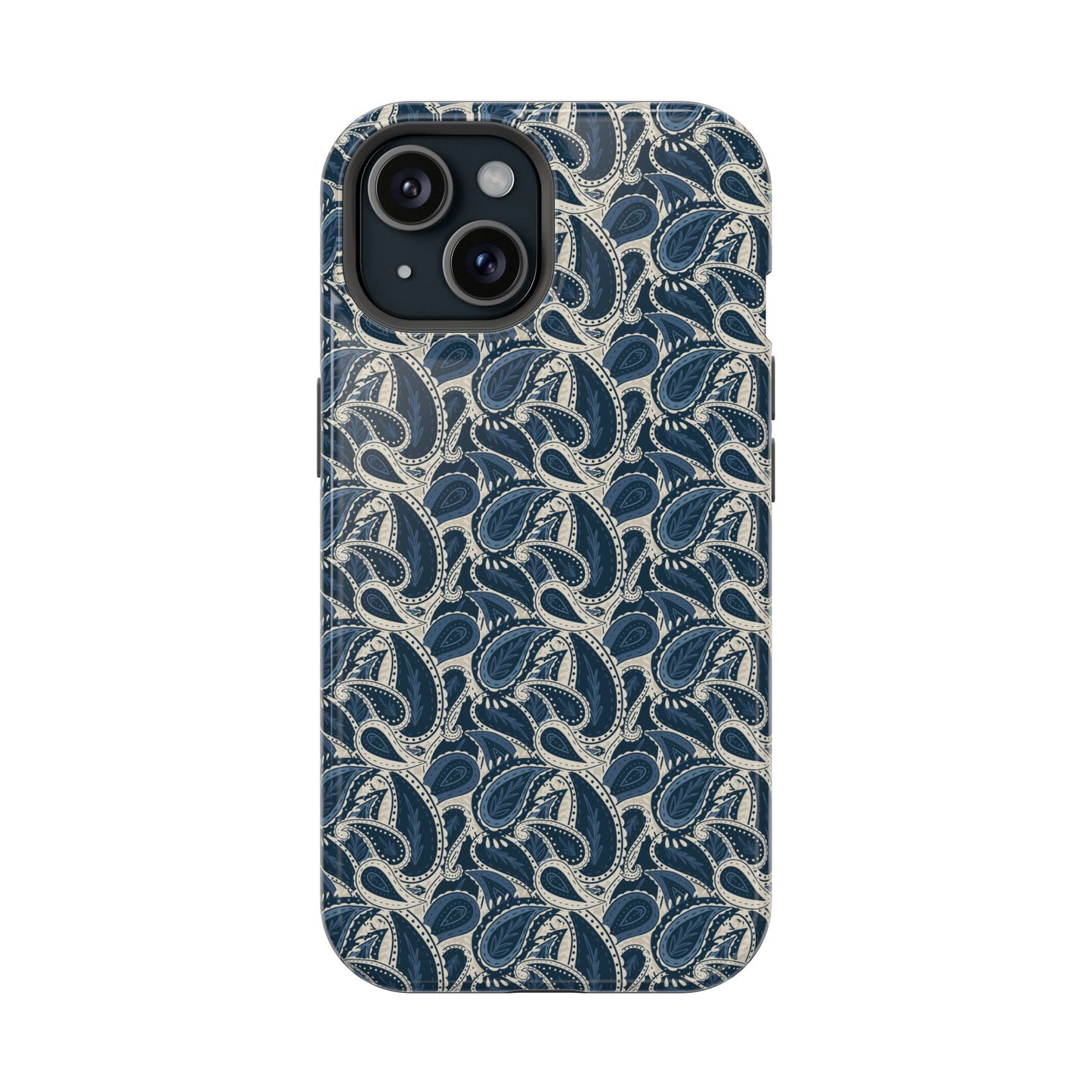 Paisley Phone Case - Dark Blue