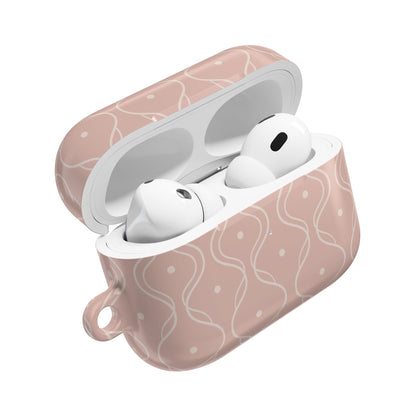 Soft Wave AirPod Case - Pink