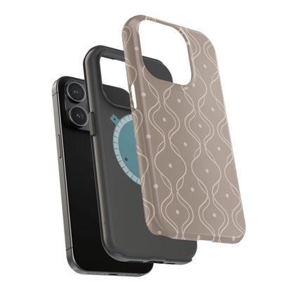 Soft Wave Phone Case - Taupe