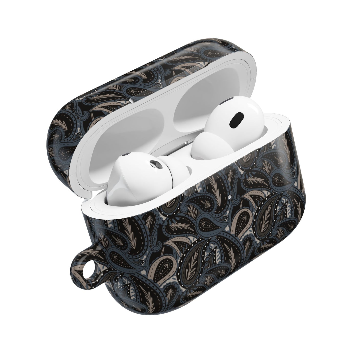 Paisley AirPod Case - Midnight