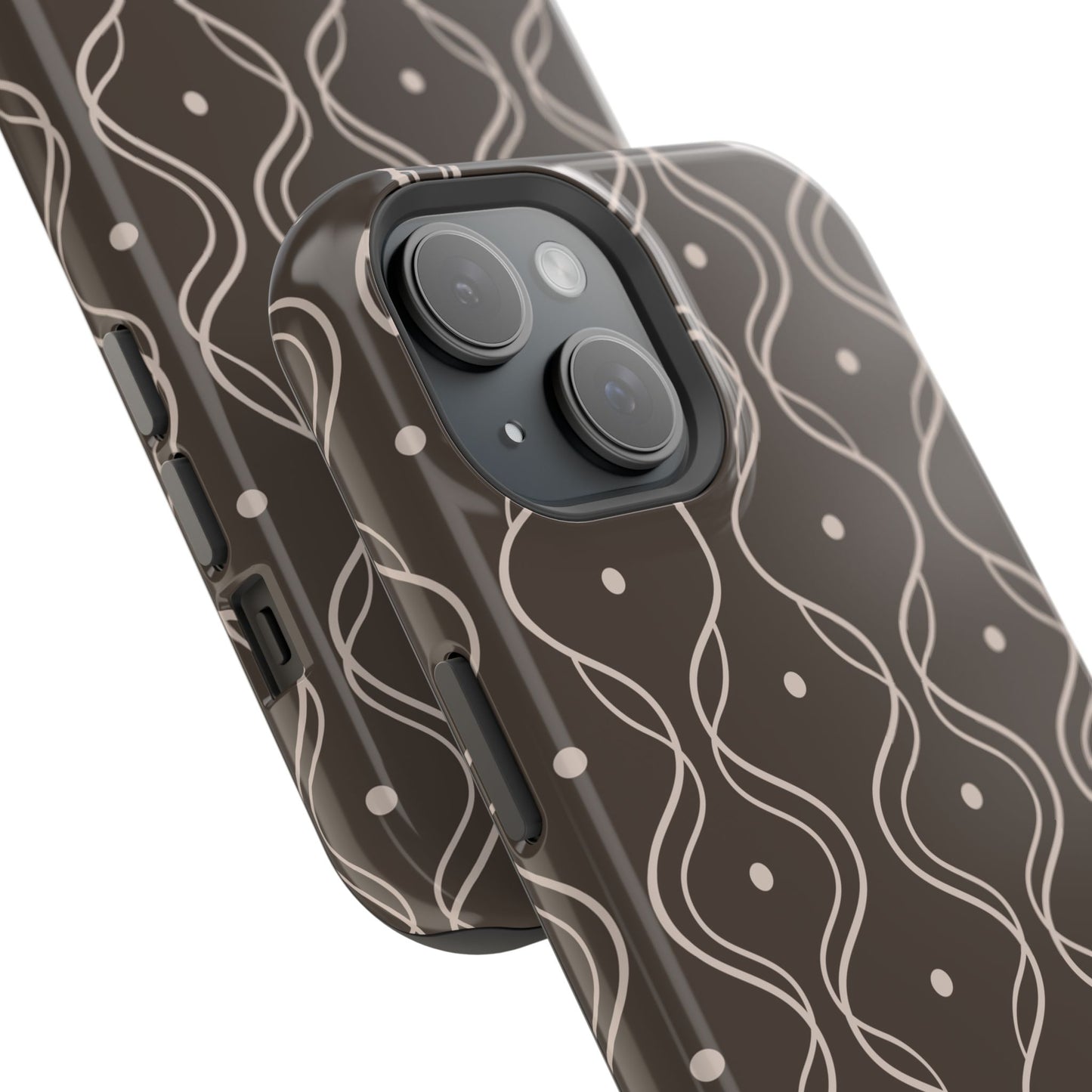 Soft Wave Phone Case - Brown