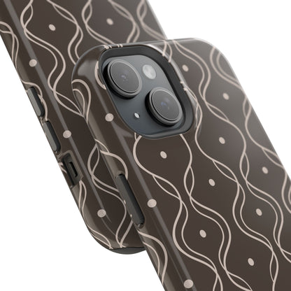 Soft Wave Phone Case - Brown