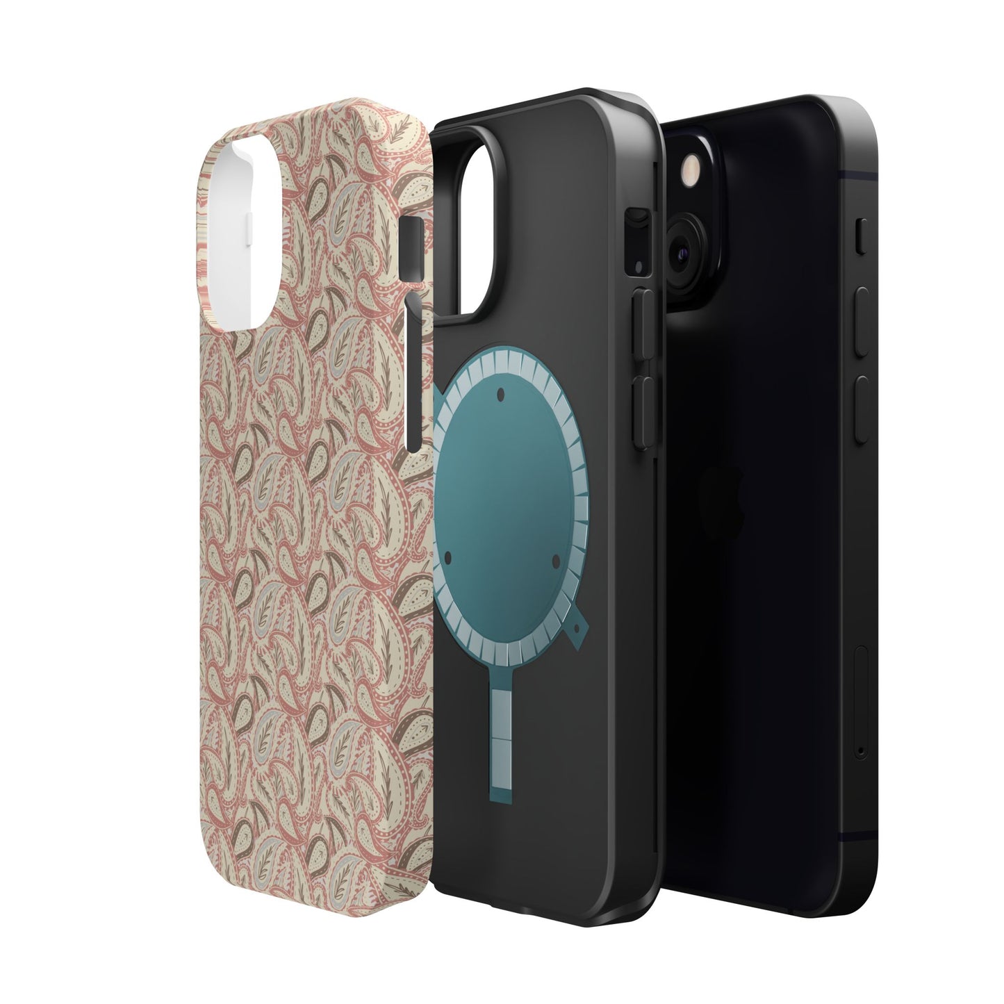 Paisley Phone Case - Blush
