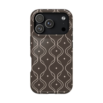 Soft Wave Phone Case - Brown