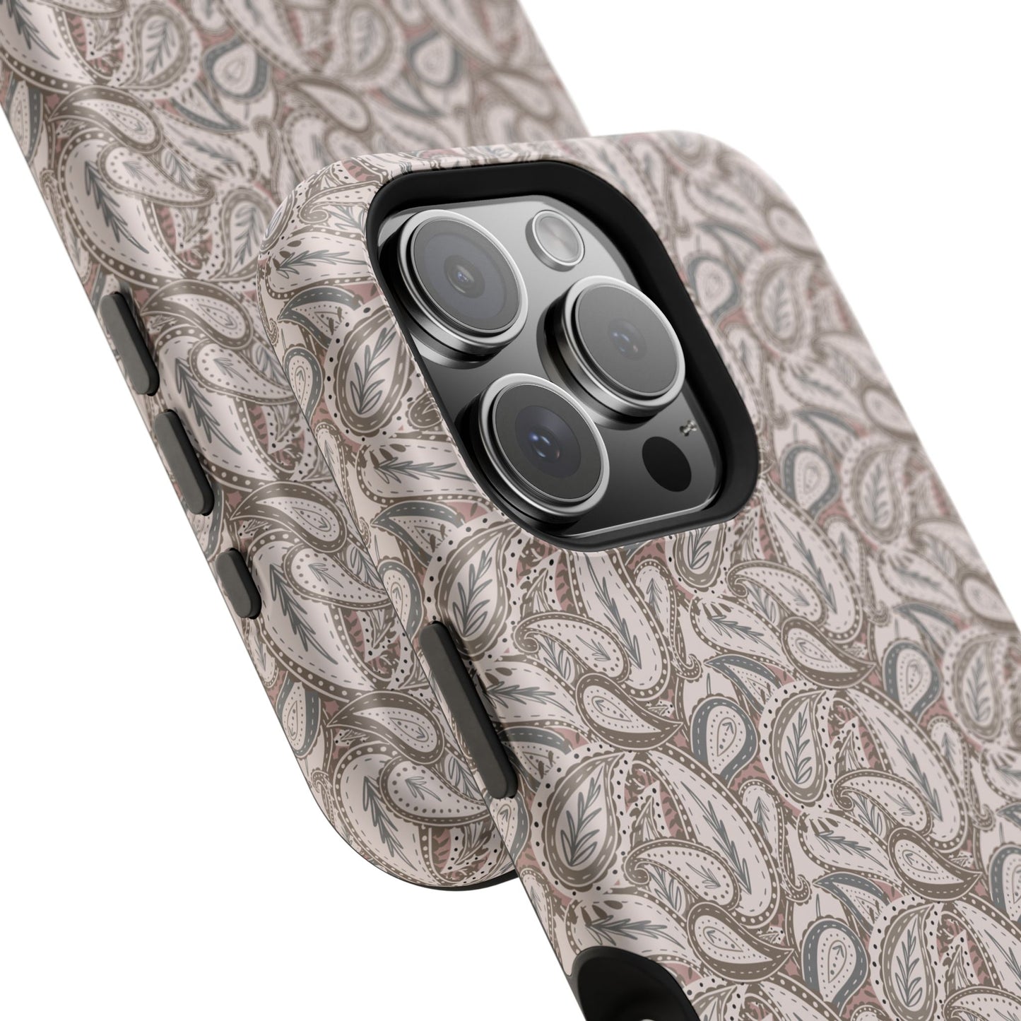 Paisley Phone Case - Brown