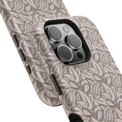 Paisley Phone Case - Brown