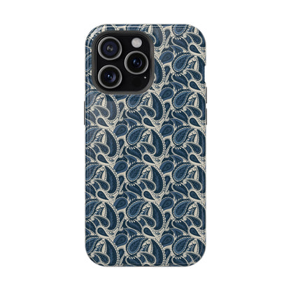 Paisley Phone Case - Dark Blue