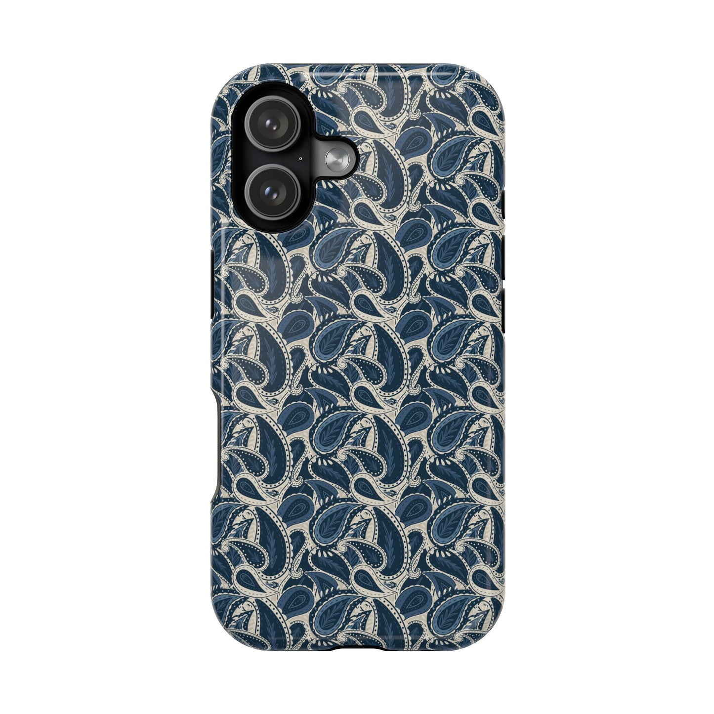 Paisley Phone Case - Dark Blue