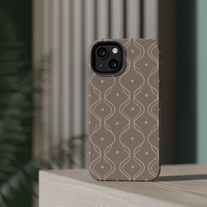 Soft Wave Phone Case - Taupe