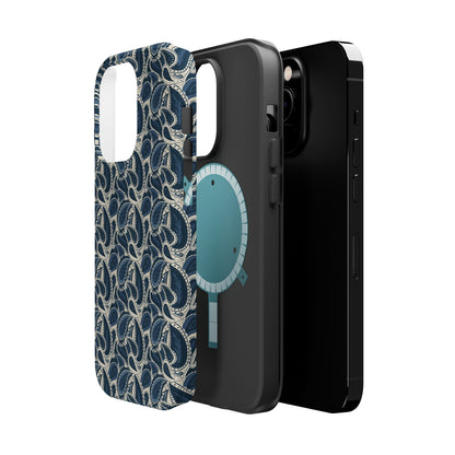 Paisley Phone Case - Dark Blue