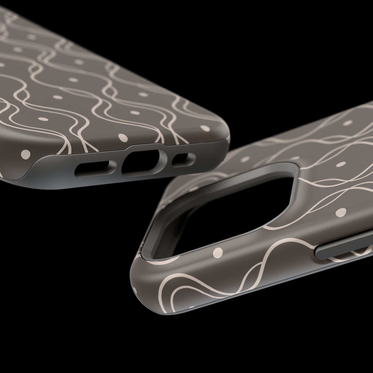 Soft Wave Phone Case - Brown
