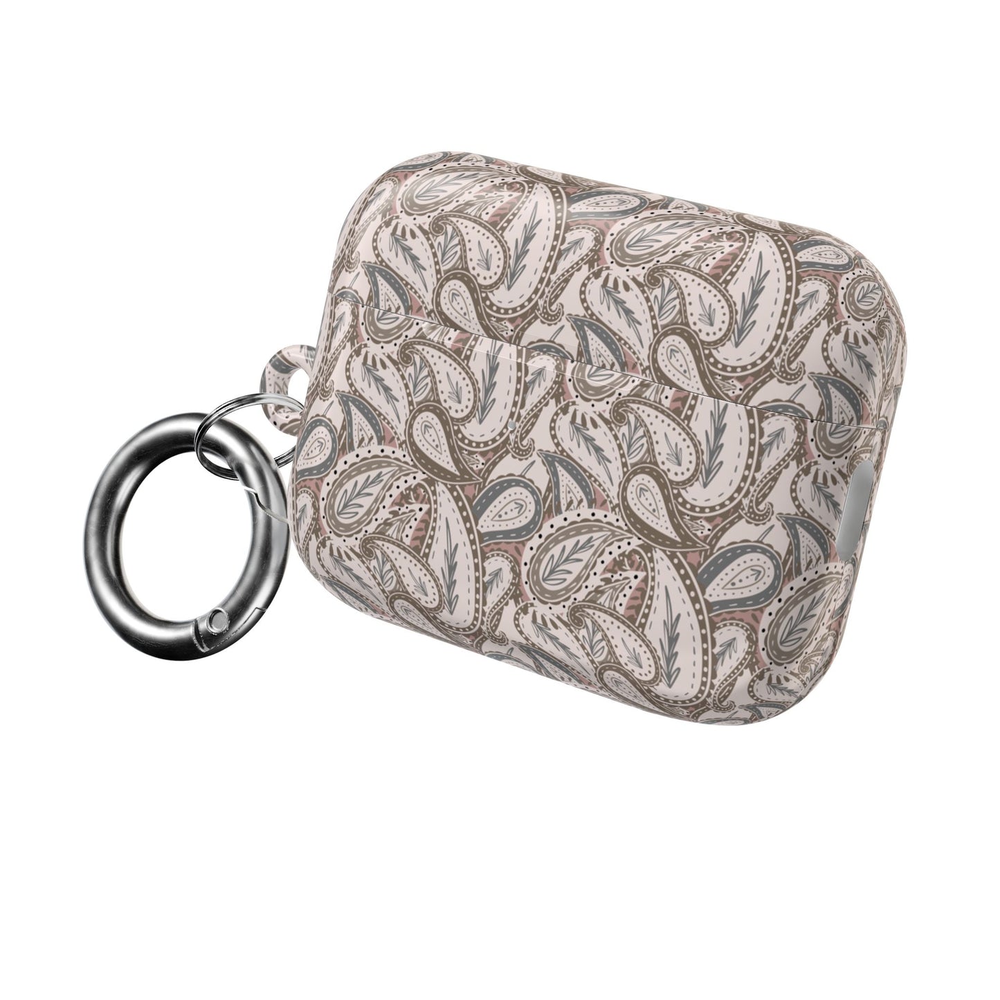 Paisley AirPod Case - Brown