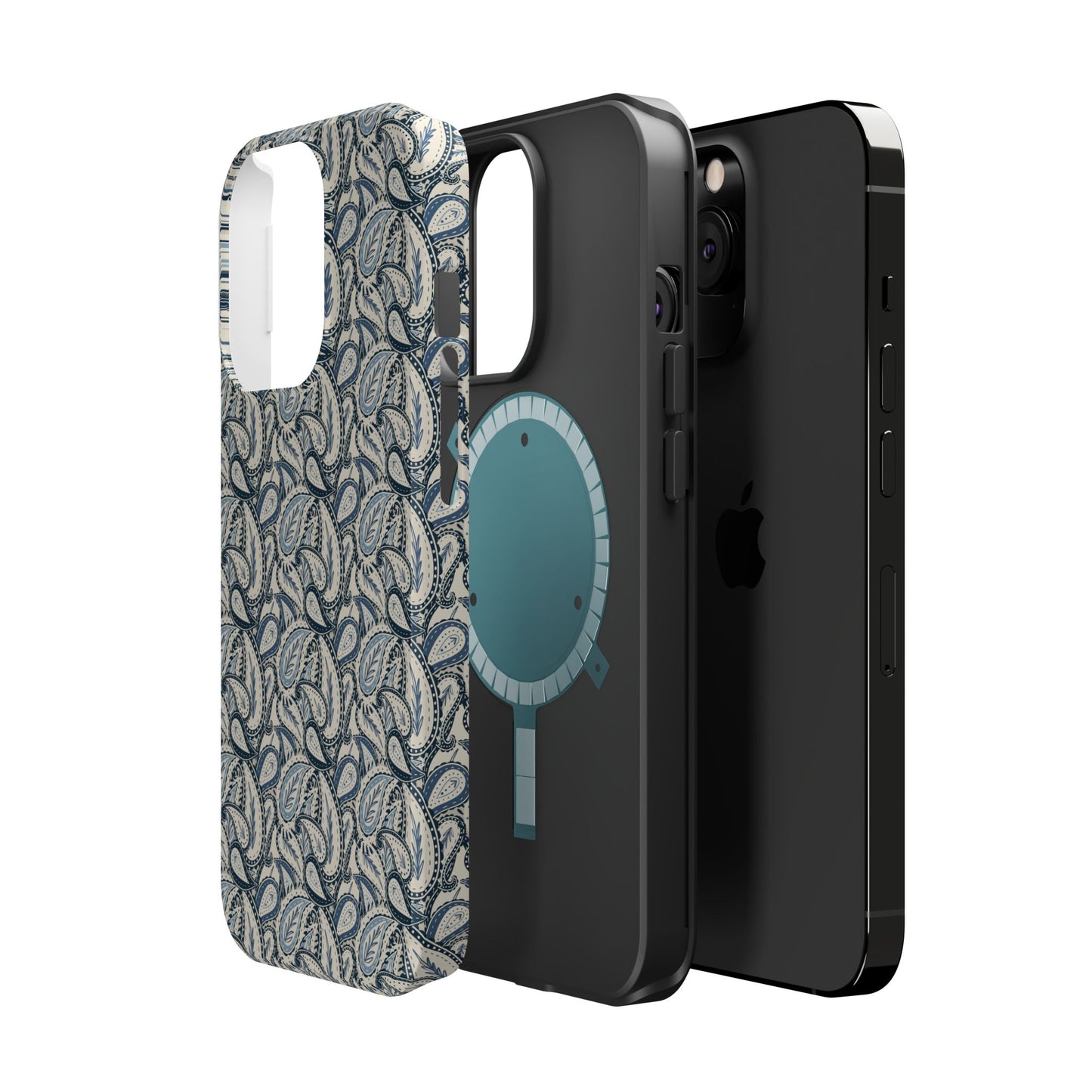 Paisley Phone Case - Blue