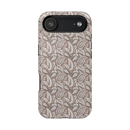 Paisley Phone Case - Brown