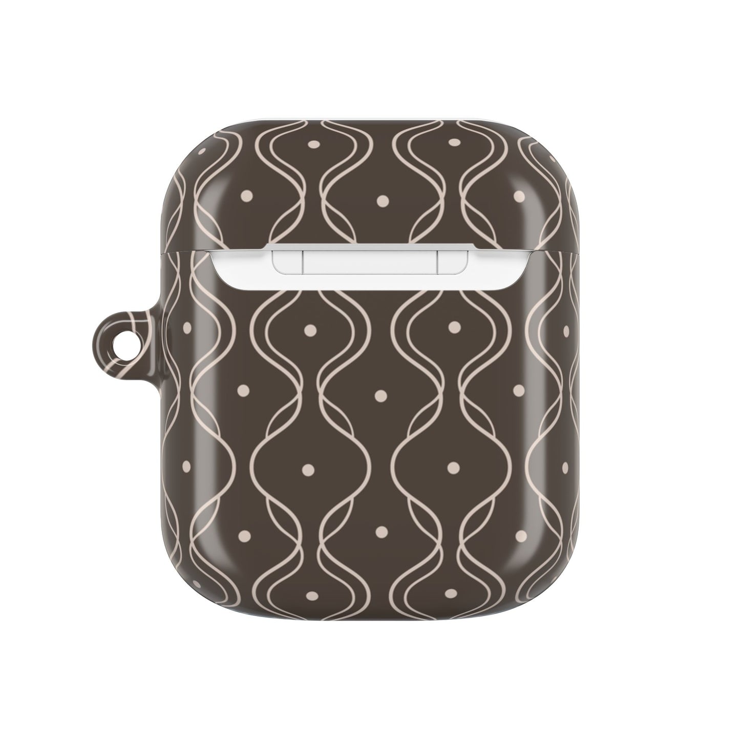 Soft Wave AirPod Case - Brown