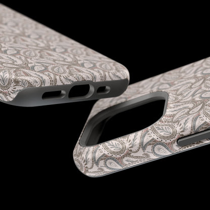 Paisley Phone Case - Brown