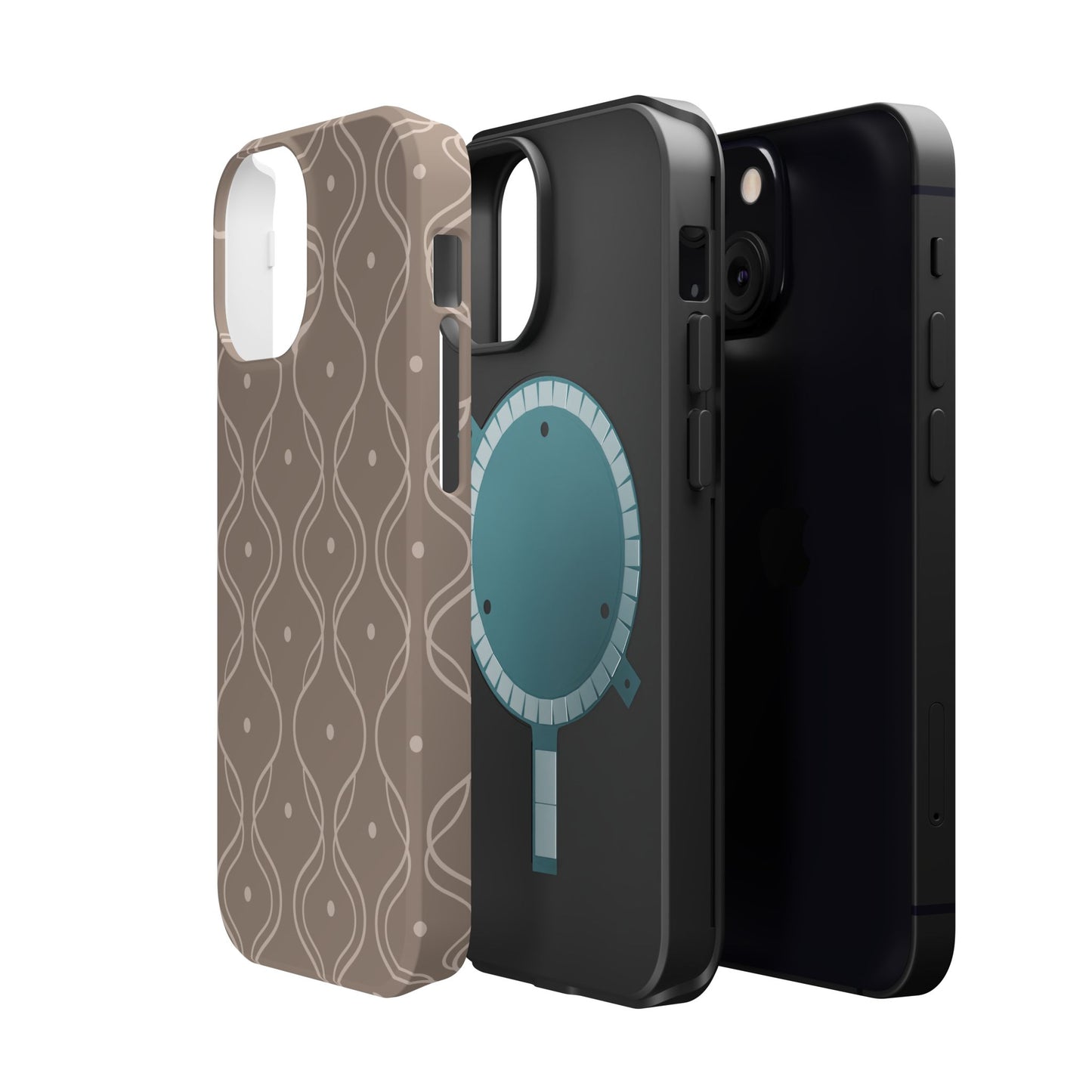 Soft Wave Phone Case - Taupe