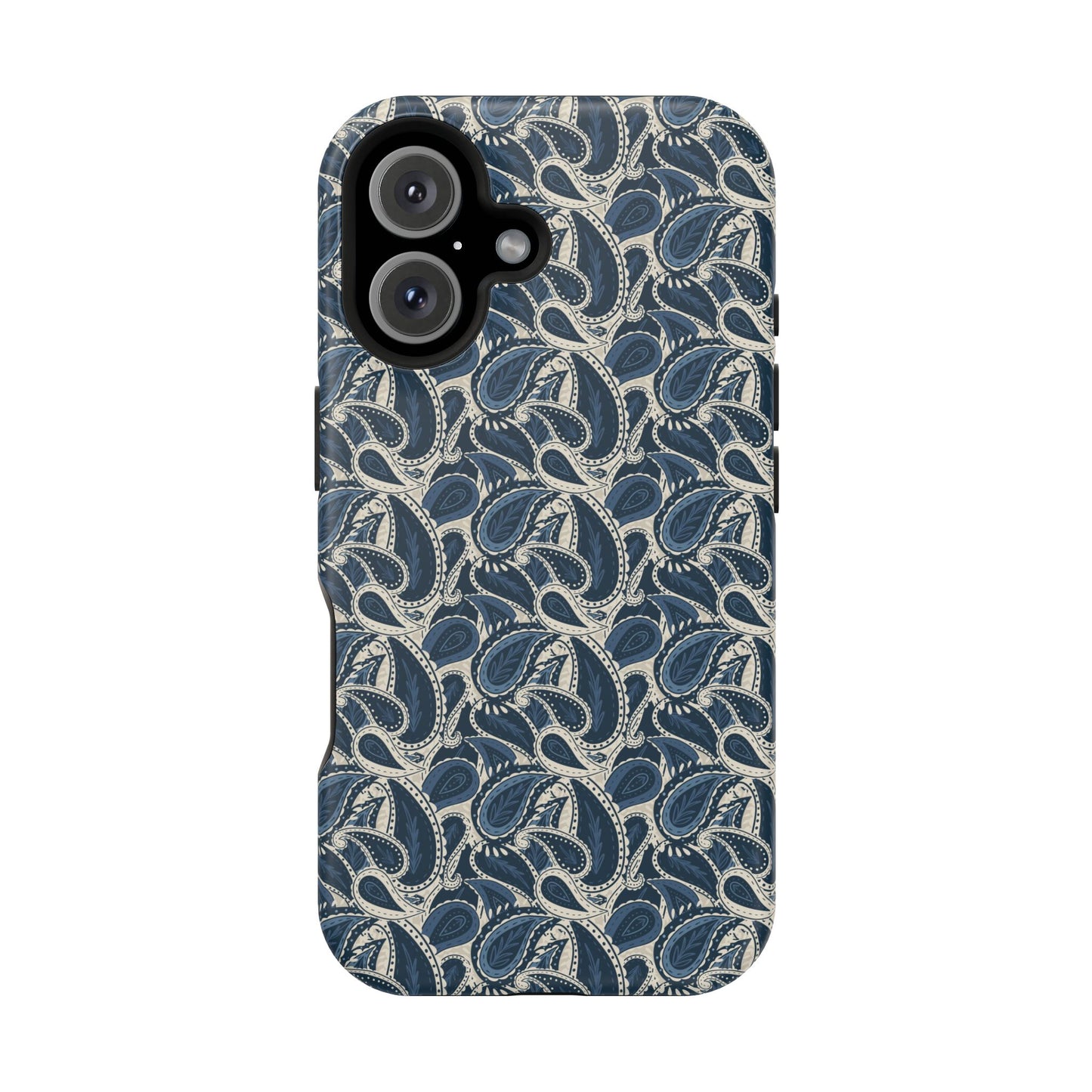 Paisley Phone Case - Dark Blue