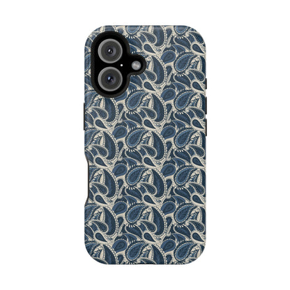 Paisley Phone Case - Dark Blue