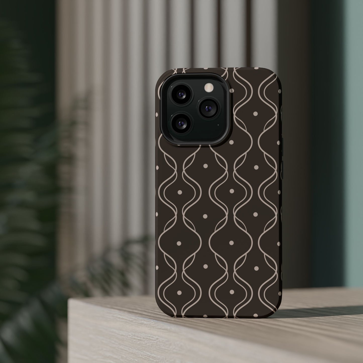 Soft Wave Phone Case - Brown