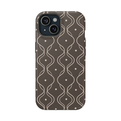 Soft Wave Phone Case - Brown