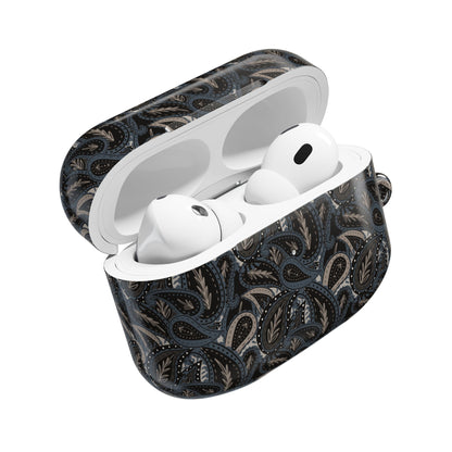 Paisley AirPod Case - Midnight